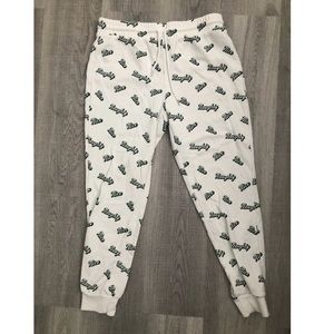 Naughty Nice Christmas sweatpants from Forever 21